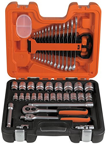 Bahco S400 & SL25 40 Pc Socket & Spanner Set 1/2 Dr25 Piece ¼ Dr. (Bahco Part of Snap on Tools Europe)