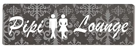 Homeyourself PIPI Lounge Dekoschild Türschild lila zum kleben