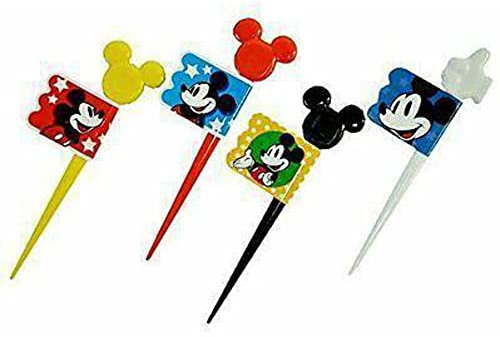 MICKEY MOUSE lunch Picks (Pack of 12) LKP2 (japan import)