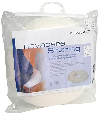 Sitzring rund Durchmesser 45cm mit Bezug(NovaCare), Anti-Dekubitus-Sitzkissen