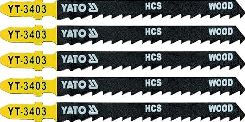 JIG SAW BLADE FOR WOOD TYPE T 6TPI 5PCS
