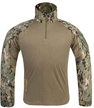 AOR2 Herren Militär-Trikot für Paintball, Jagd, BDU