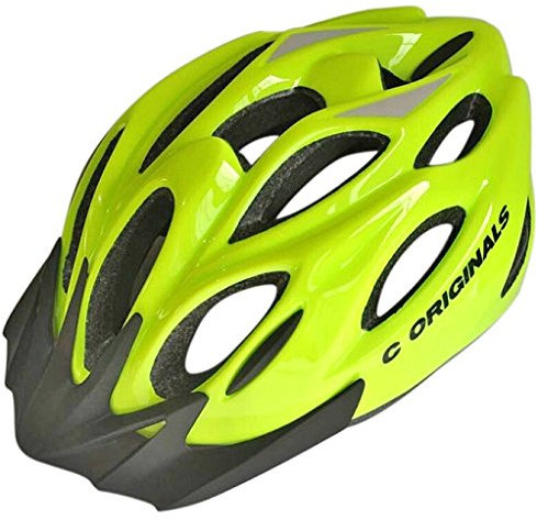 C ORIGINALS S380 BIKE HELMET CYCLE HELMET HI VIS YELLOW