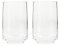 Denby USA CNV-802/2 Natural Canvas Set of Two, Glass, Set of 2 Large Tumblers