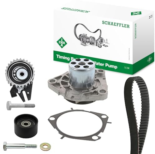 INA 530 0626 30 Wasserpumpe + Zahnriemensatz 30 mm Kompatibel mit ALFA ROMEO 147 937, FIAT STILO 192