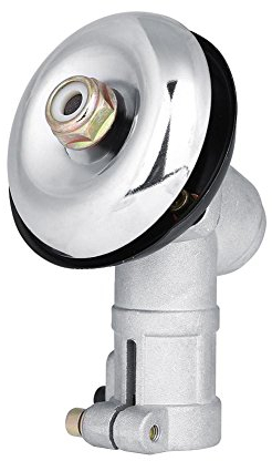 Fdit Testa di Gear Il Trimmer Rotondo Rod Testa 26mm Ingranaggio Sostituiscono Il Cambio di Tosaerba Erba Decespugliatore