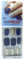 Kiss imPress Press-On Matte Navy Blue Nails # 62303 Bells & Whistles (Plaid Design)