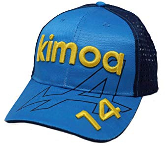 KIMOA Cap FA Alpine Cap 2021, Unisex, Formula 1 Cap, GO0S21912400, blau, L