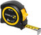 STABILA Taschenbandmaß BM 100, 8 m (10'), Maßband mit cm/inch-Skala, bruchsicheres ABS-Gehäuse, beweglicher Anfangshaken, Gürtel-Clip, MID-Genauigkeit