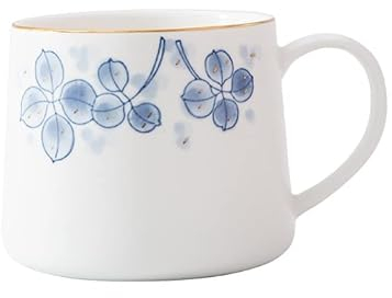 ZXMJYHK Taza de café de cerámica 350ml Hueso de cerámica China Vajilla Taza Hermosa leche blanca Oat Tea Muesli Taza al por mayor (Capacity : 301-400ml, Color : 1 pc)
