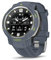 Garmin Instinct Crossover, Hybrid Rugged Smartwatch, Analogue Hands and Digital Display, Ultratough Design Features, Thermal and Shock Resistant, up to 28 days battery life, Blue Granite