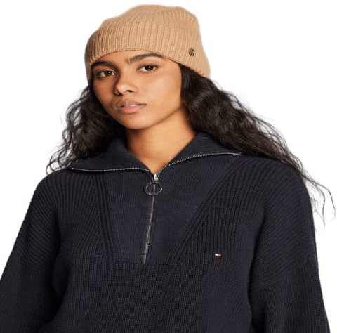 Tommy Hilifger Luxe Bonnet, GW8 - Marron, Taille Unique