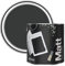 Rust-Oleum Colours Matt Emulsion Wall and Ceiling Paint - Natural Charcoal (Black) 2.5L