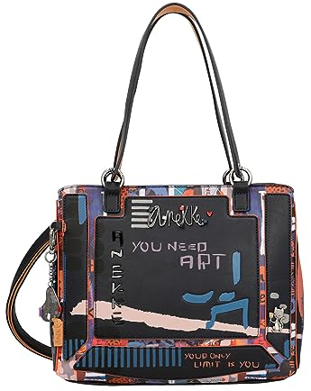 Anekke Contemporary Nagare 3 Compartments Tote Bag M/L Multicolor