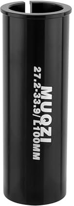 Bicycle Seatpost Shim Aluminum Alloy Bike Seat Post Tube Adapter, 27.2-33.9mm