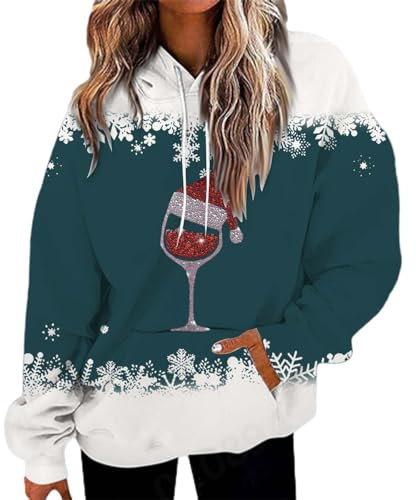 MBBYLIVES Gilet Oversize Femme Sweat Plaid Stitch Pull noël Lumineux Habit Femme Sweat Femme Chaud Gilet Femme Chaud Pull de Noel Stitch Pull Beige Femme Pull Original Femme