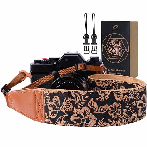 Padwa Lifestyle 2 Breiter Cord & Samt & Kork Kameragurt