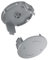 ERHUO 2 coperture di ricambio per bobine di decespugliatore compatibili con Bosch UniversalGrassCut 18/18-26/18-260