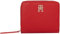 Tommy Hilfiger Portefeuille Femme Logotape Petit, Rouge (Primary Red), Taille Unique