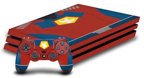 Head Case Designs Offizielle Peacemaker: Television Series Kostüm Graphics Vinyl Haut Gaming Aufkleber Abziehbild Abdeckung kompatibel mit Sony PlayStation 4 PS4 Pro Console and DualShock 4 Controller