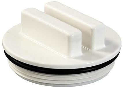 POOL Total 2 Zoll Winterverschluss mit O-Ring – Effektiver Winterstopfen für Einströmdüsen – Sicherer Frostschutz und zuverlässige Abdichtung für Pools (1x Stück)