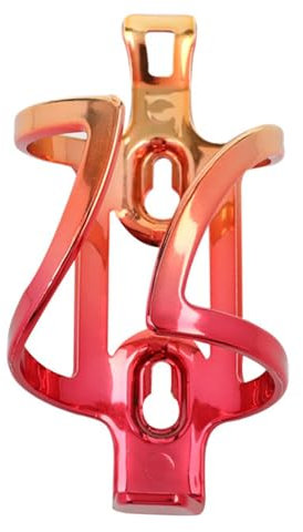 Porte-Bouteille d'eau de Vélo Rouge Éblouissant Porte-Bouteille d'eau Supports de Cage de Bouteille d'eau pour Vélos de Montagne de Route