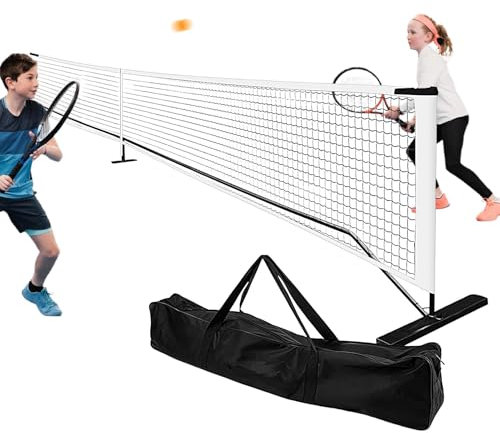 Pickleball-Übungsnetz 6,7m Tragbares Abnehmbares Trainingsset Mit Tasche