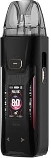 Vaporesso Luxe XR Max 2 2ml Vape Kit - 3200mAh Battery, 2A Fast Charge, 80W, 0.96 TFT + RGB Lights, Adjustable Airflow, Dual Mesh, Luxe X,XR Pods&GTX Coils, No Nicotine (Black)