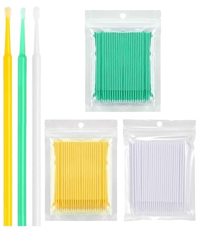 JEXOWIQ 90 Stück Stäbchen, Auto-Lackierung, Reparatur, lackstifte für Kratzer, lackstift auto,Steinsplitter, Ausbesserungs-Mikrobürste, 1,2 mm, 1,5 mm, 2,0 mm, 2,5 mm