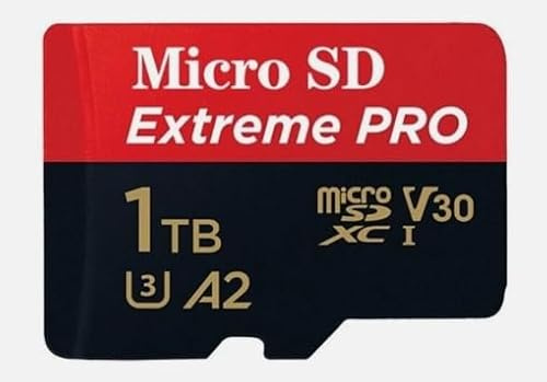MicroSD Ultra Extreme 1TB SDXC Classe10, con Adattatore SD Incluso, Fino a 100 MB/s, Compatibile con Smartphone, Tablet, Console Gaming Portatili, GoPro