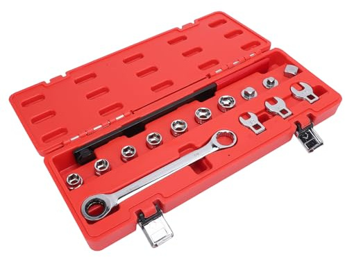 AMONIDA Serpentine Belt Tool Kit Efficient Professional Ratcheting Set for Universal Application