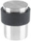 1 x Door Stop 41mm in Satin Stainless Steel for Floor mounting, fixings Included..