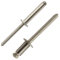 Blindnieten mit Flachkopf - 4,8x14 mm - (25 Stück) - DIN 7337 Form A - Popnieten - Edelstahl A2 (V2A) - SC7337 | SC-Normteile