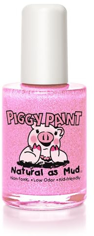 Piggy Paint Children's Non Toxic, Cruelty Free, Chemical Free Nail Polish - Tickled Pink