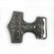 Gürtelschnalle Buckle Thors Hammer Wikinger Keltischer Biker