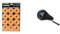 JOOLA TT-Hülle Pocket schwarz-blau & Tischtennis-Bälle Training 40mm, Orange 12er Blister Pack