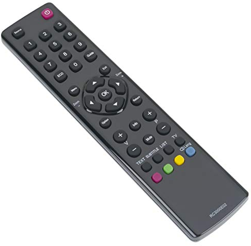 Remplazo de control remoto por Thomson LCD LED TV.
