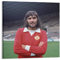 George Best Poster, berühmtes Fußballbild, Leinwand, Poster, Wandfarbe, Kunst, Poster, Dekoration, moderne Heimkunstwerke, 30 x 30 cm