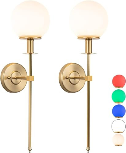 Applique Da Parete Lampada Da Parete A Batteria Set Di 2 Dimmerabili,applique Da Parete Alimentate A Batteria Con Telecomando,no Cablato,facile Da Installare,per La Lettura Sul Comodino Della Fattoria