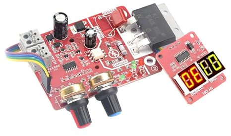 Kit saldatore a punti a batteria, Fai da te NY-D01 Scheda di controllo 40A/100A Saldatrice a punti, Scheda di controllo Pannello saldatore Regola il tempo Display digitale corrente Per realizzare pacc