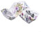Rose Flower Bügelbrettbezug Ersatz grau wiederverwendbar Gummiband (Rose Flower)