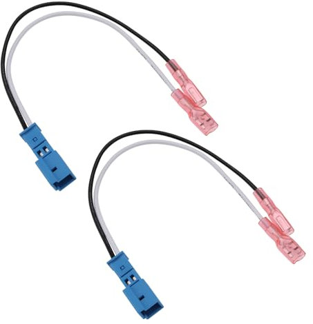VGOL 2 Piezas Adaptador de Altavoz para Coche Conector de Altavoz Arnés de Cableado Pieza de Repuesto Compatible con BMW Serie 3 E90 E91 E92 E93 2006-2011