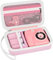 Kinderkamera Sofortbildkamera Tasche für CalineGam/für HiMont/für Korffe/für GREENKINDER/für Hangrui Instant Camera, Digitalkamera Schutzhülle Tragetasche Halter für Druckpapier (nur Hülle) -Rosa