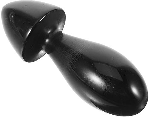 TOKIDNY Horn-schabbrett Kratzbrett Werkzeug Zum Abkratzen Des Körpers Gesichtsschabestab Kratzstock Massagegerät Für Frauen Aufsätze Für Gesichtsmassagebrett Hörner Black