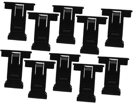 Luxshiny 10pièces Support Fixe Pour Disjoncteur Avec Montage Caché Cadre De Support Pour Installation Sécurisée De Disjoncteurs Électriques
