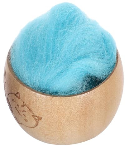 Housoutil DIY-nähkissen Mit Holzschale Sticknadelbox Und Nadelhalter Wollfilzkissen Für Näharbeiten Nähzubehör Organizer Zum Aufbewahren Von Nadeln Und Garnhaltern