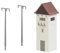 FALLER 120241 Substation w/Power Poles Ho Scale Building Kit Set di Costruzione, Colore Nessuna indicazione, Taglia Unica