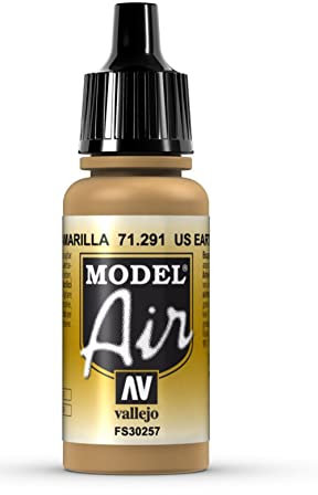 AV Vallejo Model Air 17 ml – Us Earth Yellow