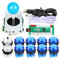 EG STARTS 1 giocatore Arcade USB Encoder Per PC Giochi Blue Stick Controller + 10x LED Illuminato Pulsanti per Arcade Joystick Kit fai da te Parti Mame Raspberry Pi