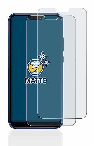BROTECT Entspiegelungs-Schutzfolie für Huawei P20 lite 2018 (2 Stück) Matte Displayschutz-Folie, Anti-Reflex, Anti-Fingerprint